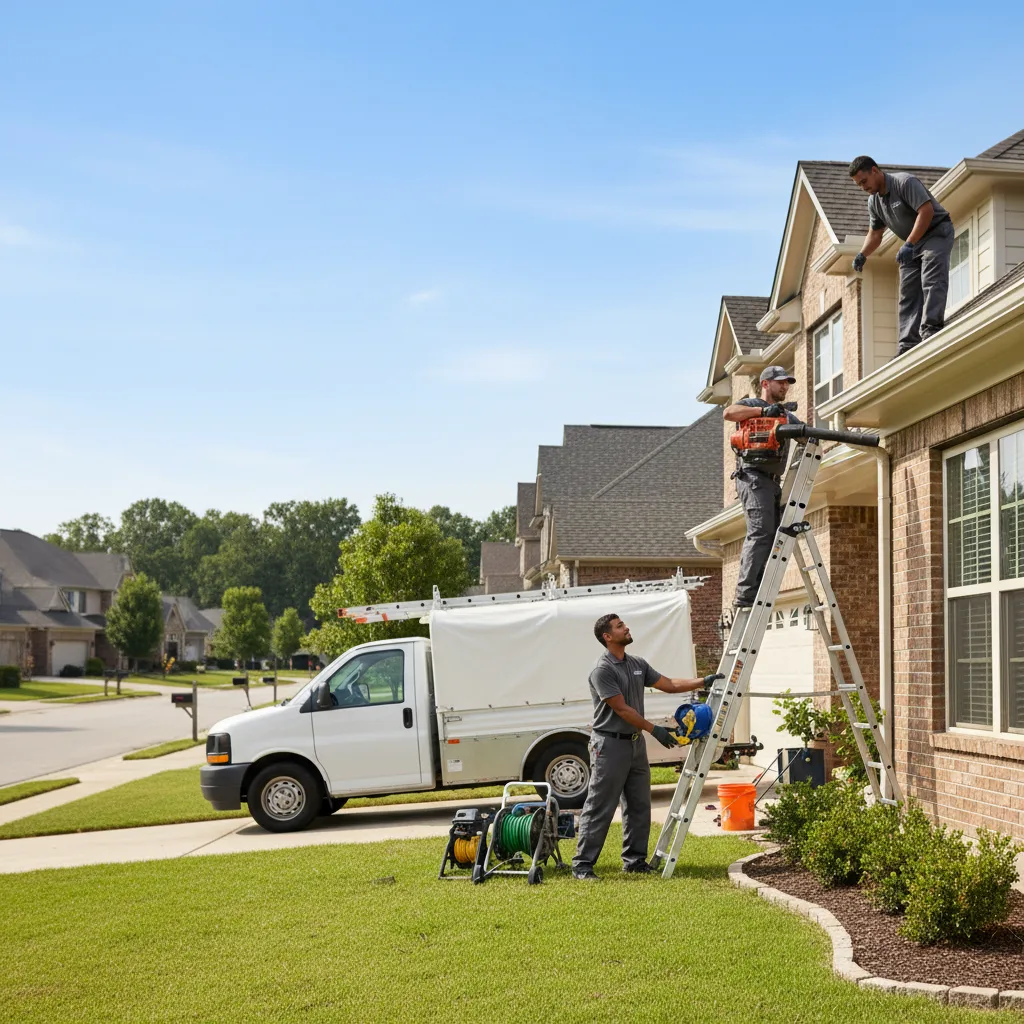 Home Gutter Service in Clayton, OK near me